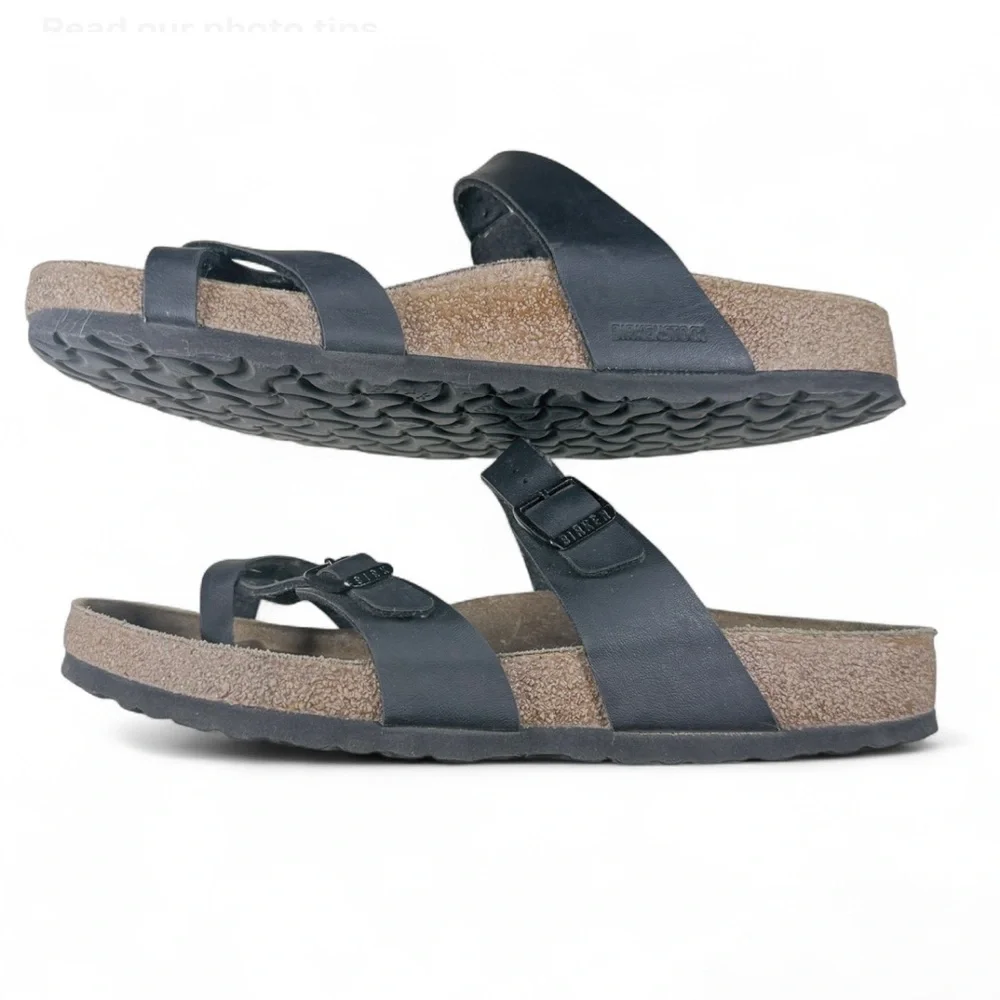 Birkenstock Mayari Sandal Size 42 Women 11 Men 9 Dark Brown - Picture 5 of 8